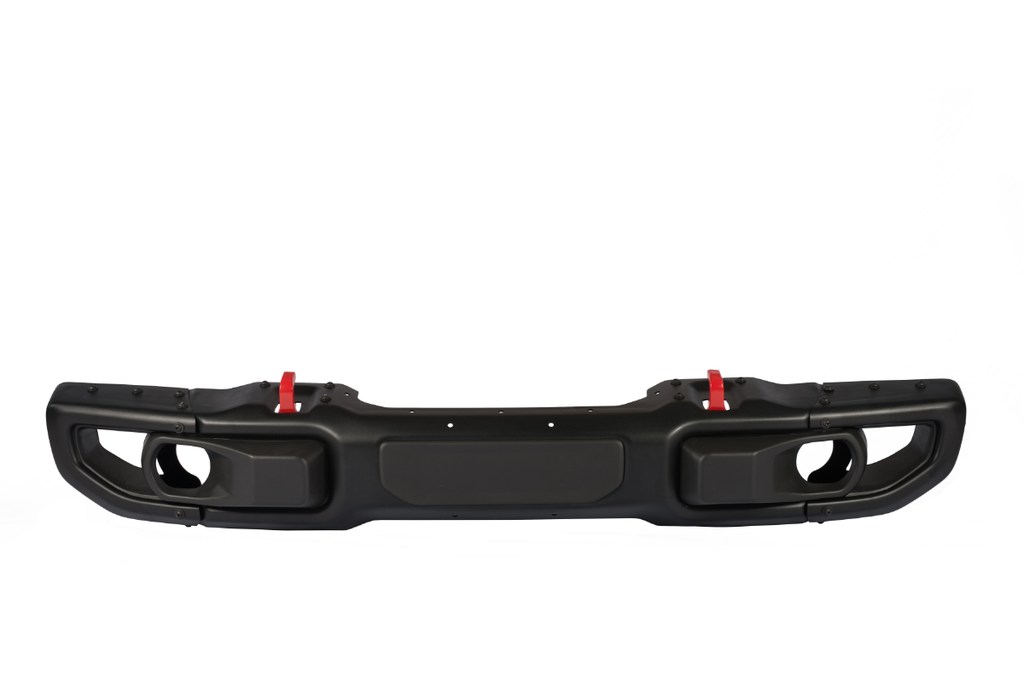 RoamGear Front Bumper – Aluminum, Textured Black (2018–2024 Jeep Wrangler JL 10th Anniversary Edition)