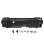 assembly view of 2007–2018 Jeep Wrangler JK 10th Anniversary front skid plate on white background