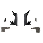 2007–2018 Jeep Wrangler JK A-pillar light mount brackets on white background