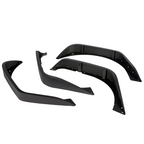 close-up of 2007–2018 Jeep Wrangler JK slim fender flares on white background