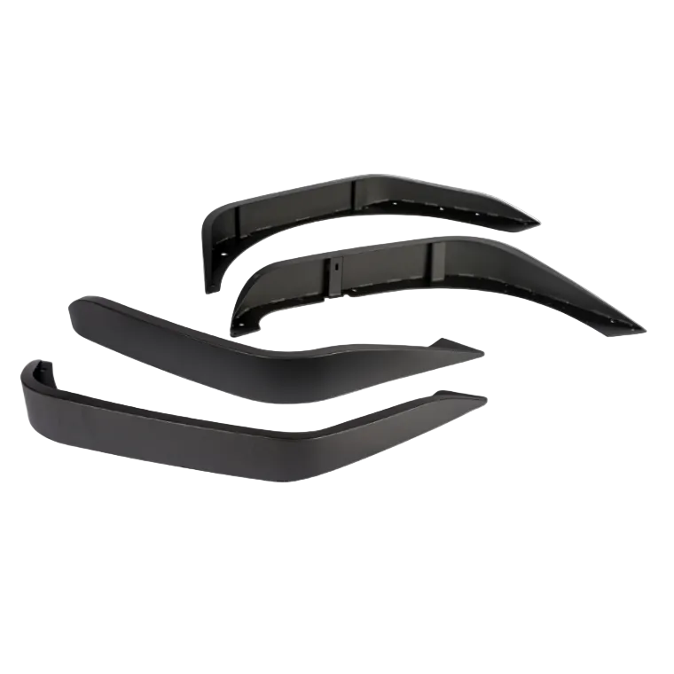 2007–2018 Jeep Wrangler JK slim fender flares on white background