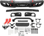 2018–2026 Jeep Wrangler JL and Gladiator JT 10th Anniversary front bumper assembly with all components on white background