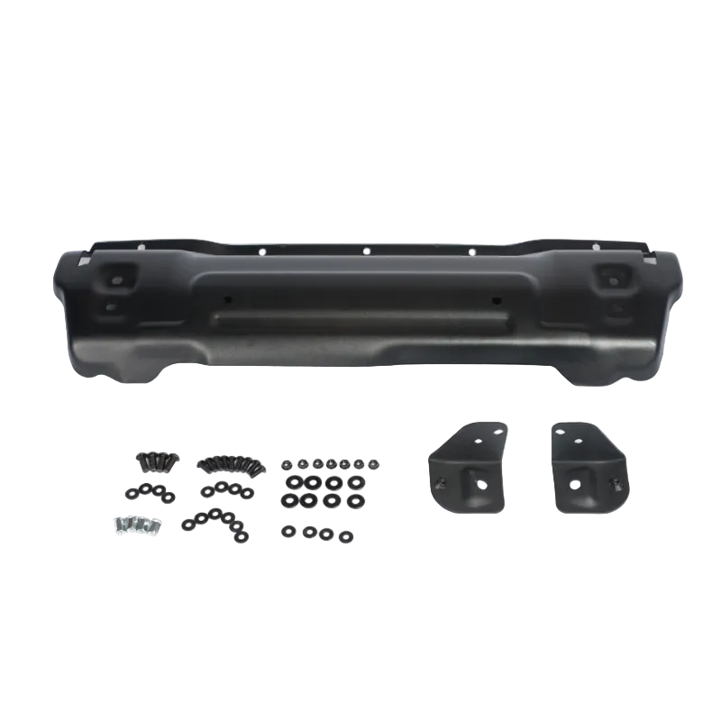 2018–2026 Jeep Wrangler JL and Gladiator JT 10th front skid plate full assembly on white background