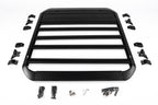 2018–2026 Jeep Wrangler JL and Gladiator JT aluminum aero roof rack on white background