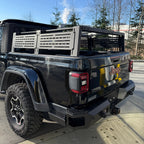 2020–2026 Jeep Gladiator JT bed cargo rack installed on vehicle
