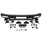 2021–2026 Ford Bronco modular front bumper kit components on white background showing everything included