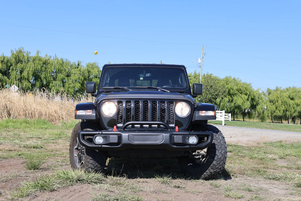 RoamGear Front Bumper – Aluminum, Textured Black (2018–2024 Jeep Wrangler JL 10th Anniversary Edition)