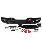 RoamGear Front Bumper – Aluminum, Textured Black (2018–2024 Jeep Wrangler JL 10th Anniversary Edition)