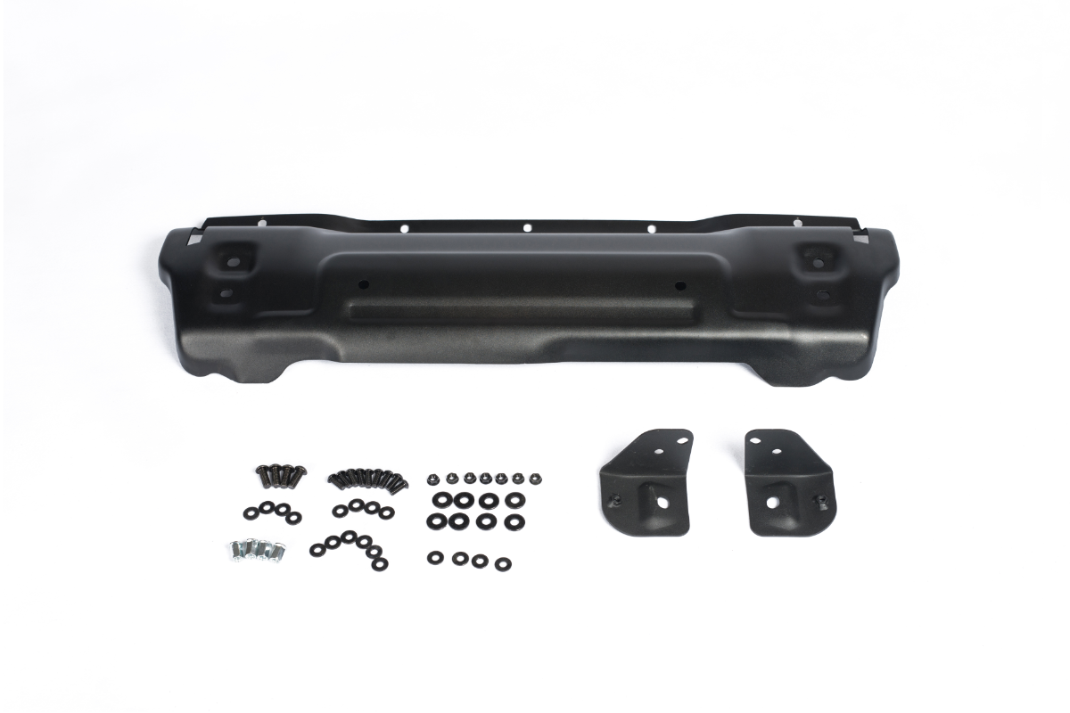 RoamGear Skid Plate – Front, Textured Black (2018–2024 Jeep Wrangler JL 10th Anniversary Edition)