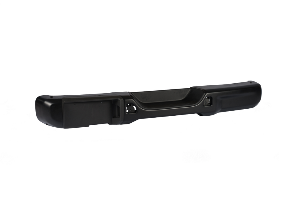 RoamGear Nerf Style Rear Bumper – Aluminum, Textured Black (2018–2024 Jeep Wrangler JL/JLU)