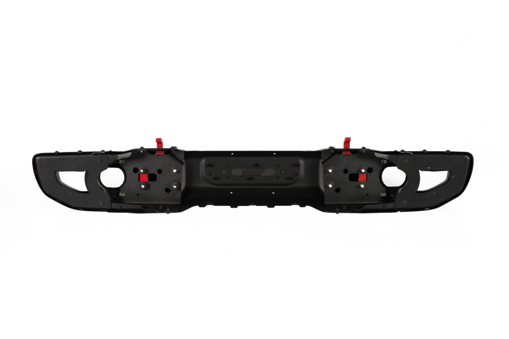 RoamGear Front Bumper – Aluminum, Textured Black (2018–2024 Jeep Wrangler JL 10th Anniversary Edition)