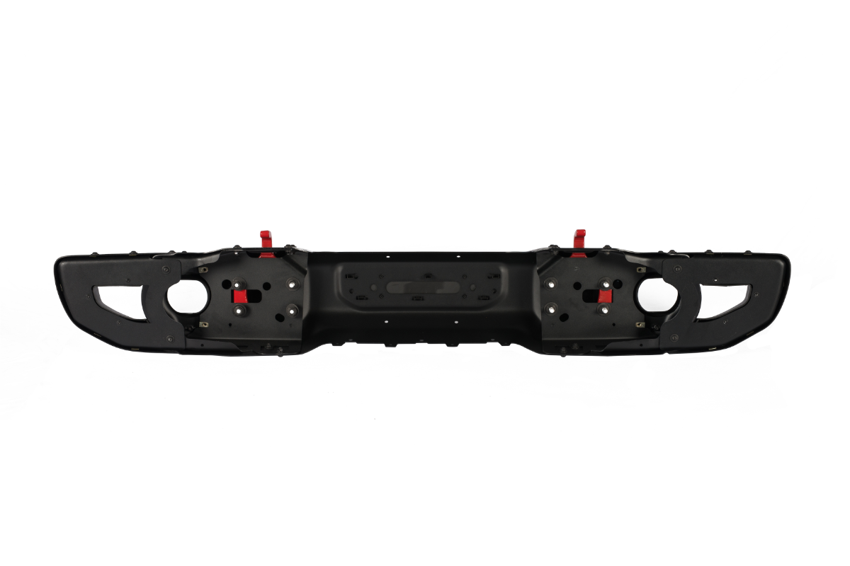 RoamGear Front Bumper – Aluminum, Textured Black (2018–2024 Jeep Wrangler JL 10th Anniversary Edition)