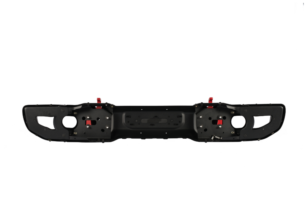 RoamGear Front Bumper – Aluminum, Textured Black (2018–2024 Jeep Wrangler JL 10th Anniversary Edition)