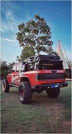 RoamGear Rear Bumper – Textured Black (2020+ Jeep Gladiator JT)