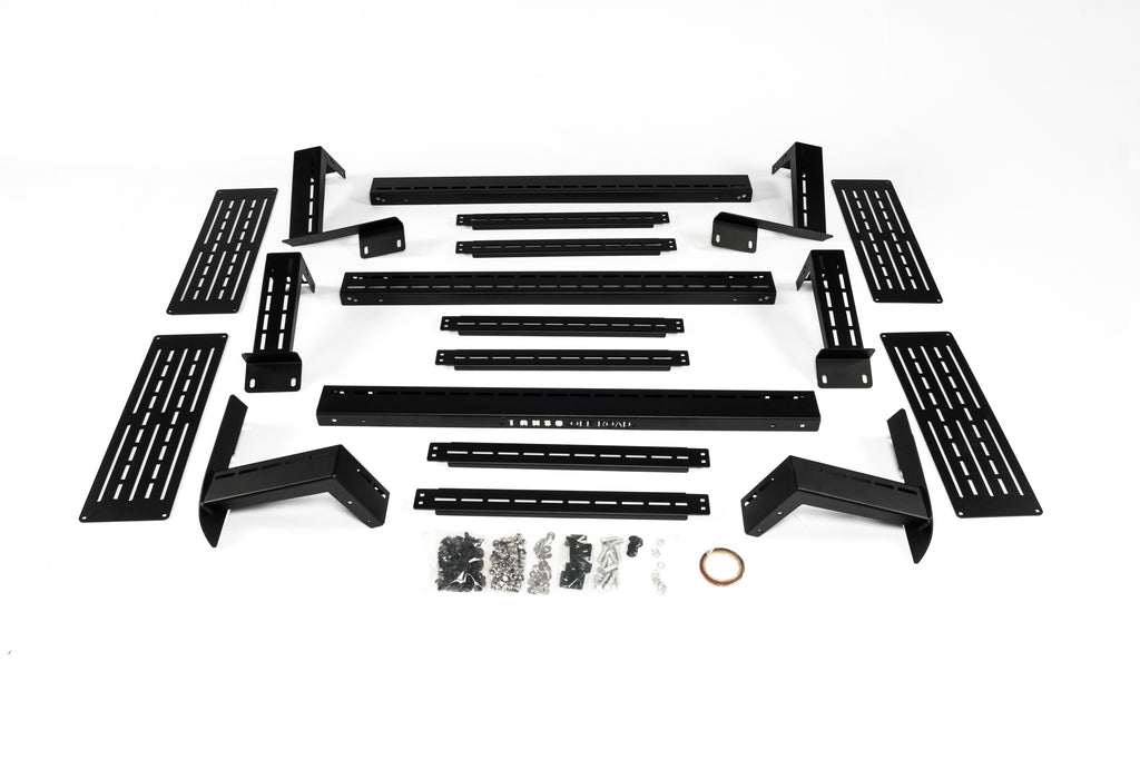 RoamGear Bed Cargo Rack – Textured Black (2020+ Jeep Gladiator JT)