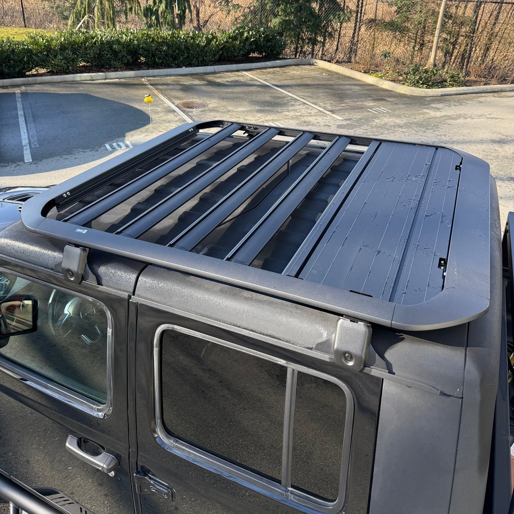 2018–2026 Jeep Wrangler JL & Gladiator JT | Aero Roof Rack
