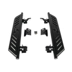 Side view of running boards for 2021-2025 Ford Bronco 2 door textured black